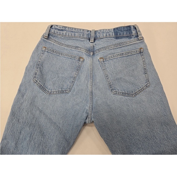 Abercrombie & Fitch The 90s Relaxed Jeans High Rise Curve Love 28 EXTRA LONG XL - Picture 4 of 11